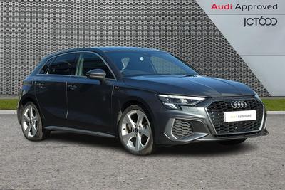 2024 AUDI A3 1.0 TFSI 30 S line Sportback 5dr Petrol S Tronic Euro 6 (s/s) (110 ps) at JCT600