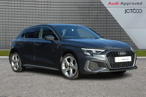AUDI A3 1.0 TFSI 30 S line Sportback 5dr Petrol S Tronic Euro 6 (s/s) (110 ps)