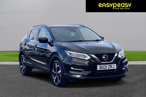 Used 2021 Nissan QASHQAI 1.3 DiG-T 160 [157] N-Motion 5dr DCT Pearl Black Metallic at easypeasy