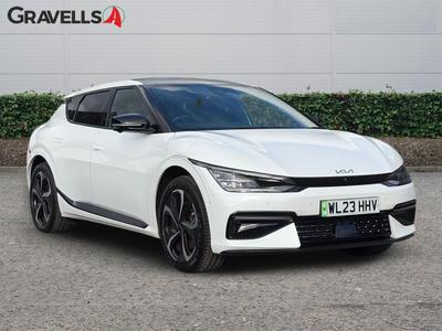 Used 2023 Kia EV6 77.4kWh GT-Line S Hatchback 5dr Electric Auto AWD (320 bhp) White at Gravells