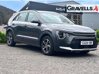 Used 2024 Kia NIRO 1.6 GDi 11.1kWh 2 SUV 5dr Petrol Plug-in Hybrid DCT Euro 6 (s/s) (180 bhp) INTERSTELLAR GREY at Gravells
