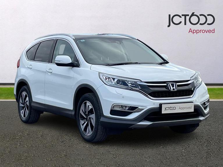 Used 2018 HONDA CR-V 1.6 i-DTEC EX SUV 5dr Diesel Auto 4WD Euro 6 (160 ps) White at JCT600