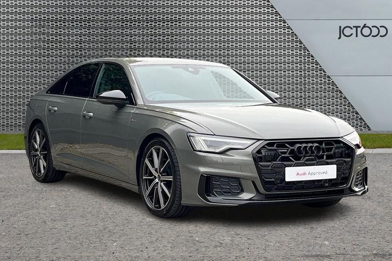 Used 1900 AUDI A6 Saloon Black Edition 40 TDI quattro 204 PS S tronic Chronos grey at JCT600