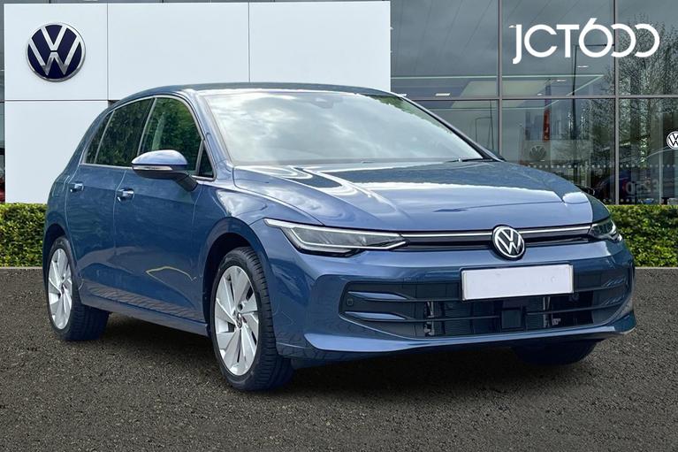 Used ~ VOLKSWAGEN Golf Hatch Match 1.5 TSI 150ps 6-Speed Manual Anemone Blue Metallic at JCT600