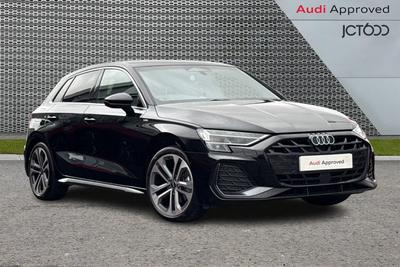 2026 Audi A3 1.5 TFSI S line Sportback 5dr Petrol S Tronic Euro 6 (s/s) (150 ps) at JCT600
