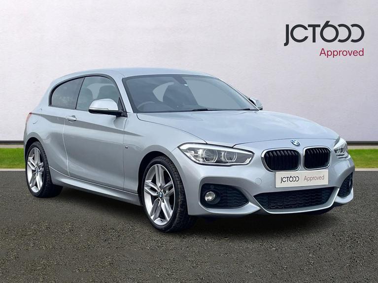 Used 2016 BMW 1 Series 116d M Sport 3dr Step Auto Silver at JCT600