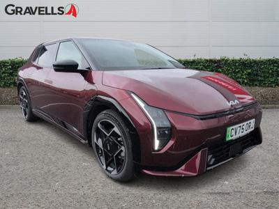 Used 2025 Kia EV4 81.4kWh GT-Line Hatchback 5dr Electric Auto (201 bhp) MAGMA RED at Gravells