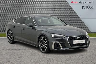 2022 AUDI A5 2.0 TFSI 35 S line Sportback 5dr Petrol S Tronic Euro 6 (s/s) (150 ps) at JCT600