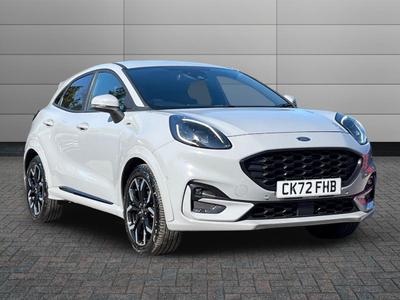 Used 2022 Ford Puma 1.0T EcoBoost MHEV ST-Line X SUV 5dr Petrol Hybrid Manual Euro 6 (s/s) (125 ps) at Sinclair Direct