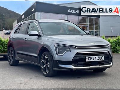 Used 2024 Kia NIRO 1.6h GDi 3 SUV 5dr Petrol Hybrid DCT Euro 6 (s/s) (127 bhp) steel grey at Gravells