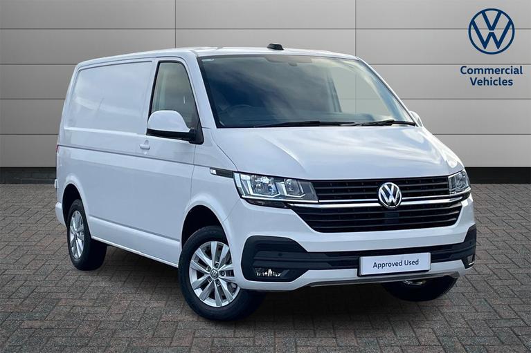 Used 2024 VOLKSWAGEN Transporter T30 Highline DSG SWB Euro 6 150ps *HEATED SEATS*APP CONNECT* Candy White at JCT600