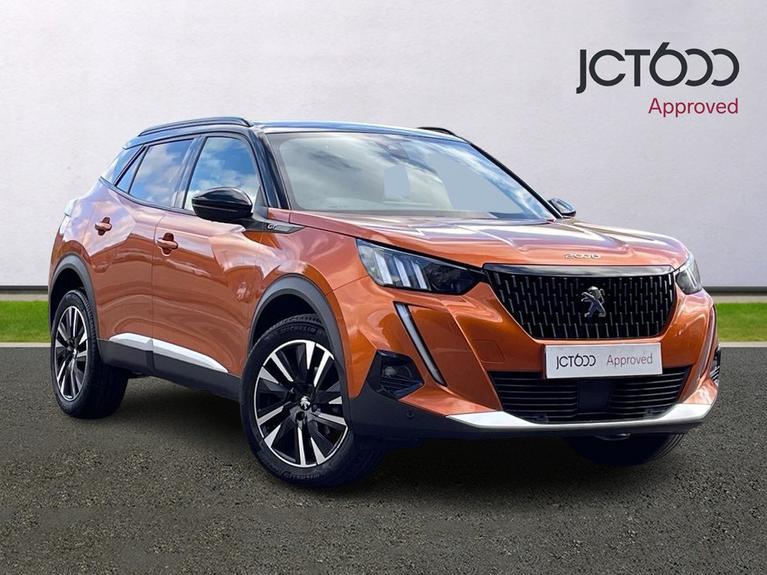 Used 2021 PEUGEOT 2008 1.2 PureTech GT Premium SUV 5dr Petrol EAT Euro 6 (s/s) (130 ps) Orange at JCT600