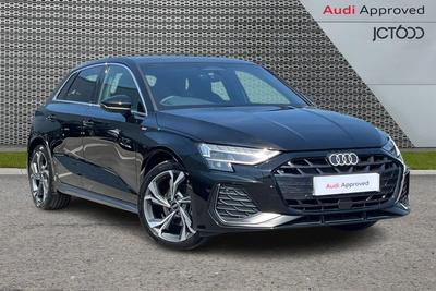 2026 Audi A3 1.5 TFSI 30 S line Sportback 5dr Petrol S Tronic Euro 6 (s/s) (116 ps) at JCT600