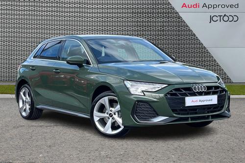 AUDI A3 1.5 TFSIe S line Sportback 5dr Petrol Plug-in Hybrid S Tronic Euro 6 (s/s) 17.9kWh (204 ps)