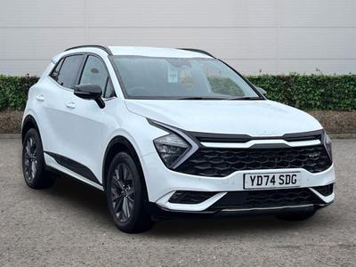 Used 2024 Kia Sportage 1.6 T-GDi HEV GT-LINE Fusion White at Kia Motors UK