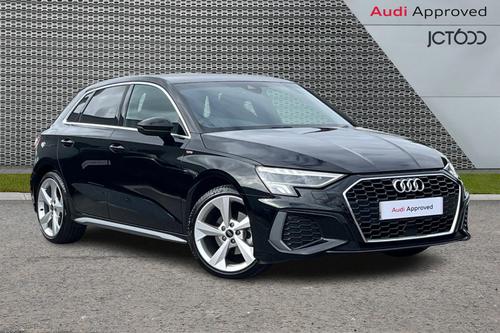 Audi A3 1.0 TFSI 30 S line Sportback 5dr Petrol S Tronic Euro 6 (s/s) (110 ps)