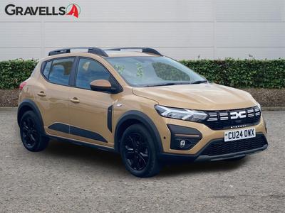 Used 2024 Dacia SANDERO STEPWAY 1.0 TCe EXTREME Hatchback 5dr Petrol Manual Euro 6 (s/s) (90 ps) Safari Beige at Gravells