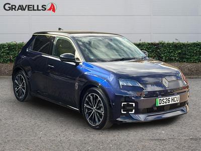 Used 2026 Renault 5 comfort range 52kWh iconic five+ Hatchback 5dr Electric Auto (150 ps) Blue & Black at Gravells