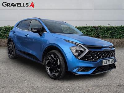 Used 2023 Kia Sportage 1.6 T-GDi ISG 48V GT-LINE Blue Flame at Kia Motors UK