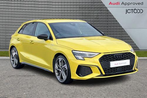 AUDI A3 1.5 TFSI 35 Black Edition Sportback 5dr Petrol S Tronic Euro 6 (s/s) (150 ps)