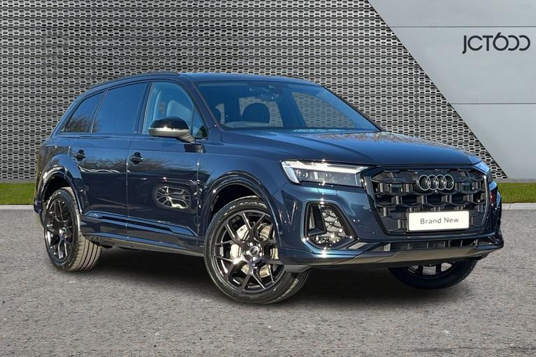 Used ~ AUDI Q7 Audi Q7 SUV Black Edition 50 T Waitomo blue at JCT600