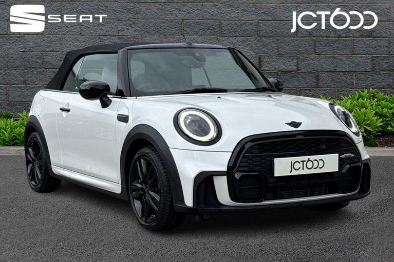 Used 2023 MINI Convertible 1.5 Cooper Sport Convertible 2dr Petrol Steptronic Euro 6 (s/s) (136 ps) White at JCT600