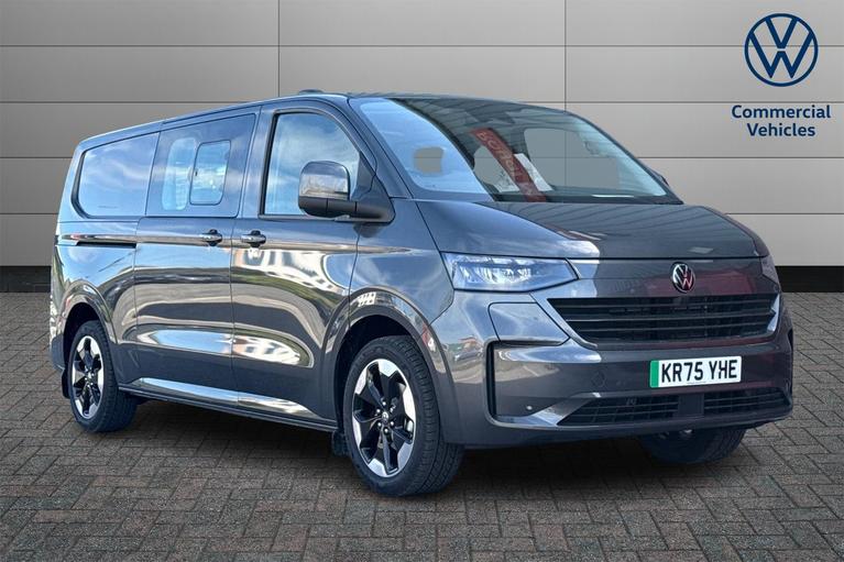 Used 2025 VOLKSWAGEN E-Transporter T32 65kWh Commerce Pro Kombi Double Cab 5dr Electric Auto LWB (218 ps) Grey at JCT600