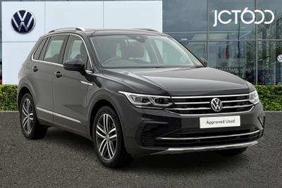 2023 VOLKSWAGEN Tiguan 1.5 TSI Elegance SUV 5dr Petrol DSG Euro 6 (s/s) (150 ps) at JCT600