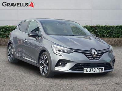 Used 2023 Renault CLIO 1.6 E-TECH full hybrid 145 Techn shadow grey at Gravells