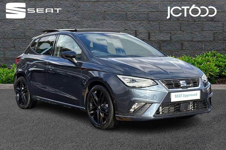 Used 2026 SEAT Ibiza 1.0 TSI FR Black Edition Hatchback 5dr Petrol DSG (115 ps) Magnetic Tech Grey Metallic at JCT600