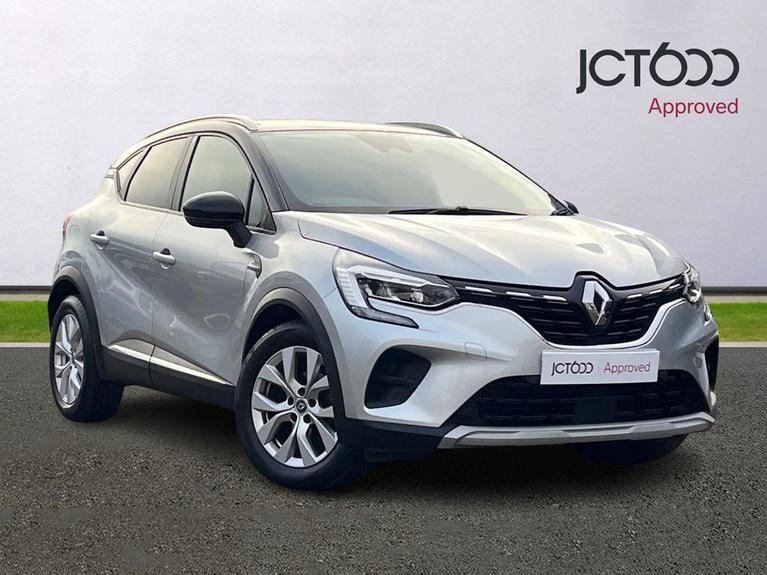 Used 2020 RENAULT Captur 1.3 TCe Iconic SUV 5dr Petrol Manual Euro 6 (s/s) (130 ps) Grey at JCT600