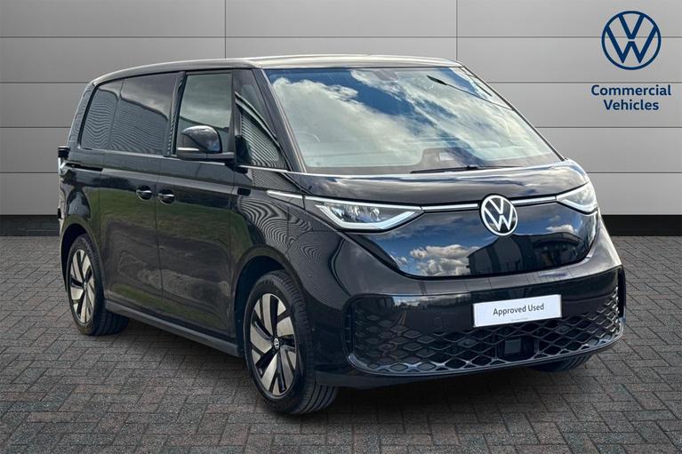 Used 2025 VOLKSWAGEN ID. Buzz Cargo Pro 79kWh Commerce Plus Panel Van 5dr Electric Auto (286 ps) Deep Black at JCT600