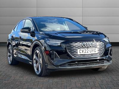 Used 2022 Audi Q4 e-tron 50 Vorsprung Sportback Auto quattro 5dr 82kWh at Sinclair Direct