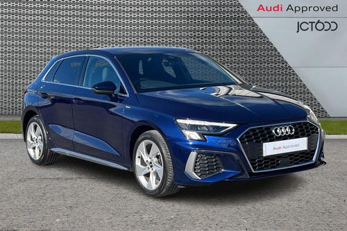 AUDI A3 1.4 TFSIe 40 S line Sportback 5dr Petrol Plug-in Hybrid S Tronic Euro 6 (s/s) 13kWh (204 ps)