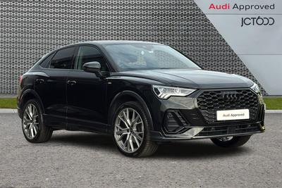 2023 AUDI Q3 2.0 TDI 35 Black Edition Sportback 5dr Diesel S Tronic Euro 6 (s/s) (150 ps) at JCT600