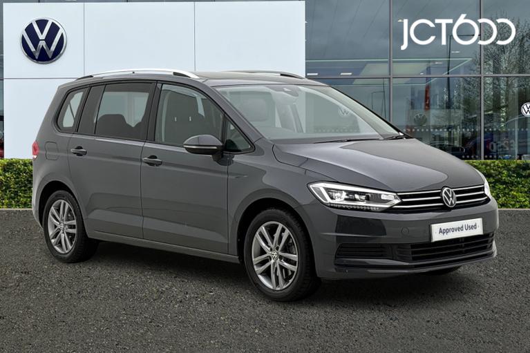 Used 2025 VOLKSWAGEN TOURAN 1.5 TSI EVO Match 5dr DSG Dolphin Grey at JCT600