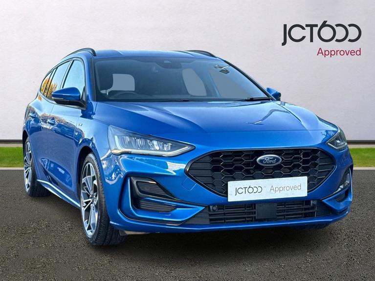 Used 2024 FORD Focus 1.0 EcoBoost Hybrid mHEV ST-Line X 5dr Blue at JCT600
