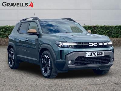 Used 2026 Dacia DUSTER 1.2 TCe MHEV EXTREME SUV 5dr Petrol Manual Euro 6 (s/s) (140 ps) Cedar Green at Gravells
