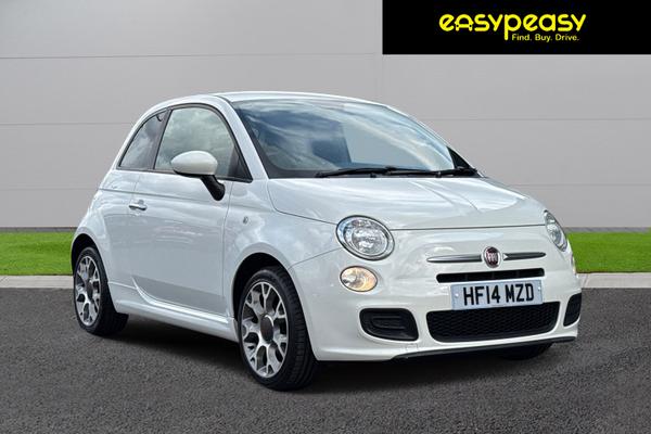 Used 2014 Fiat 500 1.2 S 3dr White at easypeasy
