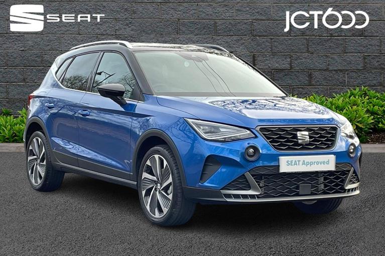 Used 2023 SEAT Arona 1.0 TSI FR Sport SUV 5dr Petrol DSG Euro 6 (s/s) (110 ps) Blue at JCT600