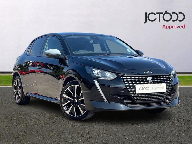 Used 2020 PEUGEOT 208 1.2 PureTech Allure Hatchback 5dr Petrol Manual Euro 6 (s/s) (100 ps) Black at JCT600