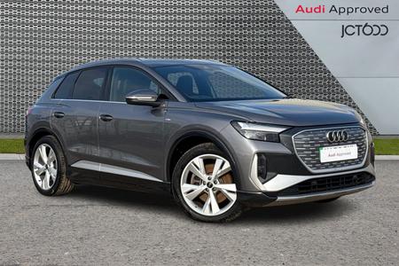 2023 AUDI Q4 E TRON 40 S LINE SUV 5DR ELECTRIC AUTO 82KWH 204 PS PRICE 24,833... photo