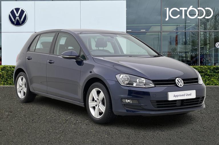 Used 2015 VOLKSWAGEN Golf 1.4 TSI BlueMotion Tech Match Hatchback 5dr Petrol DSG Euro 5 (s/s) (122 ps) Night Blue at JCT600