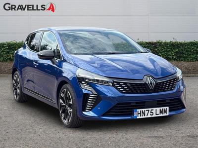 Used 2025 Renault CLIO 1.0 TCe techno Hatchback 5dr Petrol Manual Euro 6 (s/s) (90 ps) Blue at Gravells