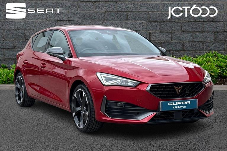 Used 2023 CUPRA Leon 2.0 TSI VZ1 Hatchback 5dr Petrol DSG Euro 6 (s/s) (245 ps) Desire Red at JCT600