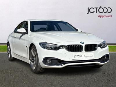 2018 BMW 4 Series 420i Sport 2dr [Business Media] at JCT600