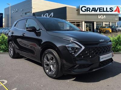 Used 2024 Kia SPORTAGE 1.6 h T-GDi GT-Line SUV 5dr Petrol Hybrid Auto Euro 6 (s/s) (226 bhp) Black at Gravells