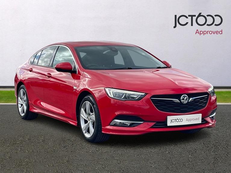 Used 2018 VAUXHALL Insignia 1.5i Turbo SRi VX Line Nav Grand Sport 5dr Petrol Manual Euro 6 (s/s) (165 ps) Red at JCT600