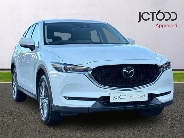 Used 2021 MAZDA CX-5 2.0 Sport 5dr White at JCT600