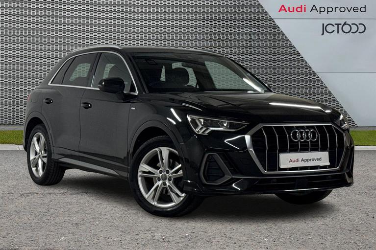 Used 2020 AUDI Q3 S line 35 TFSI 150 PS 6-speed 5 Door Mythos Black at JCT600